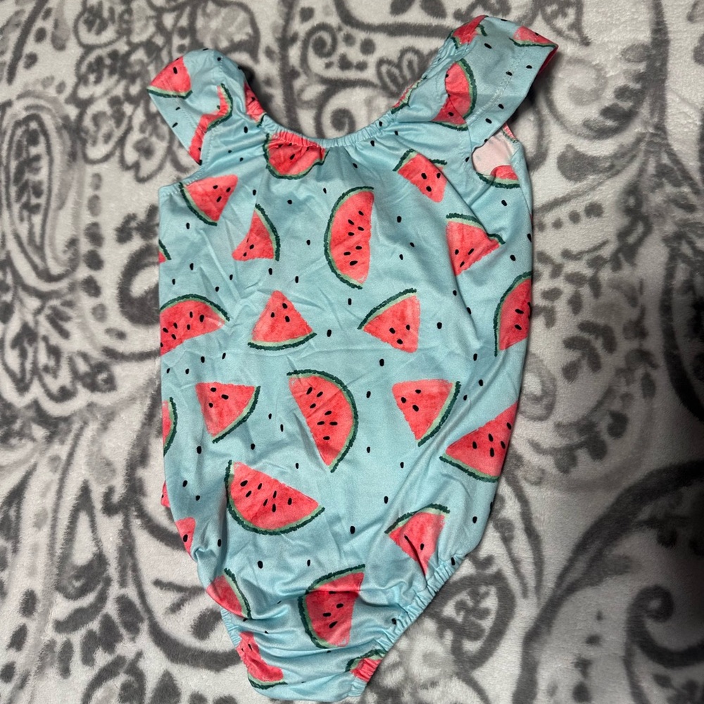 Bailey's Blossoms Watermelon Print Dress